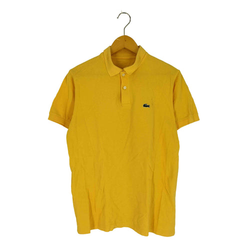 ラコステ LACOSTE 鹿の子 ワニワッペン ポロシャツ メンズ