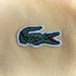 ラコステ LACOSTE 鹿の子 ワニワッペン ポロシャツ メンズ