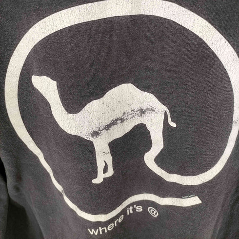 90s PowerPro by ONEITA ボディ 企業プリント アドバタイジングTシャツ メンズ import:XL