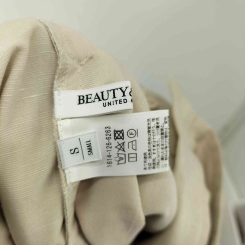 ビューティーアンドユースユナイテッドアローズ BEAUTY & YOUTH UNITED ARROWS バックゴム テーパードパンツ -ウォッシャブル- レディース JPN:S