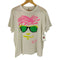 レイバン Ray-Ban 80-90s カナダ製 大判ロゴ プリント クルーネック Tシャツ 袖裾 シングルステッチ メンズ ONE SIZE