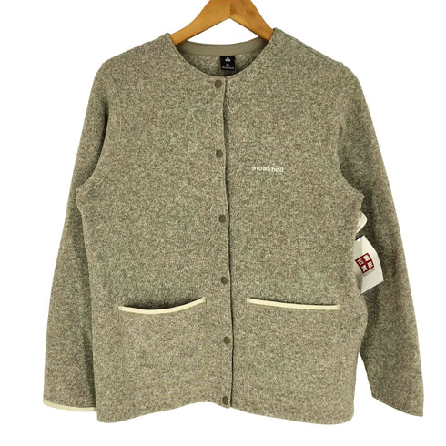 モンベル mont bell クリマプラス ニットカーディガン レディース JPN:XL