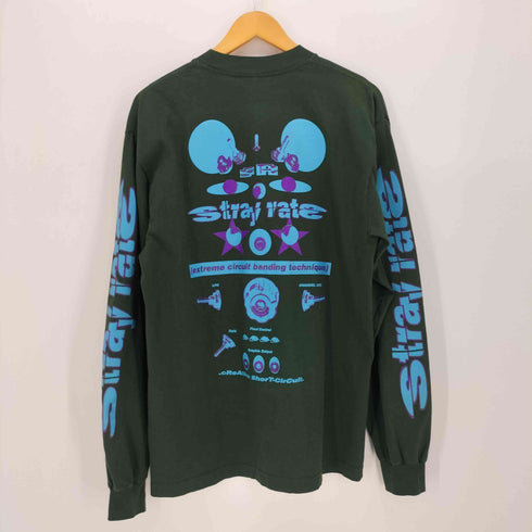 STRAY RATS 両面プリント クルーネック Tシャツ メンズ import:M
