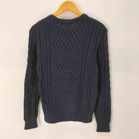 マッキントッシュフィロソフィー MACKINTOSH PHILOSOPHY クルーネックケーブルニット レディース 38