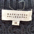マッキントッシュフィロソフィー MACKINTOSH PHILOSOPHY クルーネックケーブルニット レディース 38