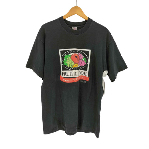 フルーツオブザルーム FRUIT OF THE LOOM 90s シングルステッチ Country Comfort TOUR プリント Tシャツ メンズ import:L