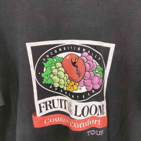 フルーツオブザルーム FRUIT OF THE LOOM 90s シングルステッチ Country Comfort TOUR プリント Tシャツ メンズ import:L