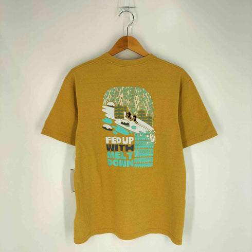 パタゴニア patagonia Fed Up With Melt Down Responsibili-Tee バックプリント クルーネック Tシャツ メンズ import:S