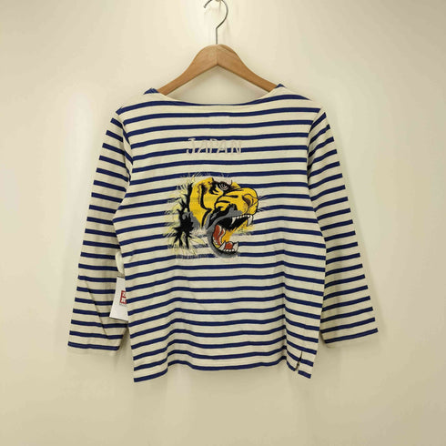 テイラートウヨウ TAILOR TOYO テーラー東洋 虎刺繍 ボーダーバスクシャツ レディース FREE