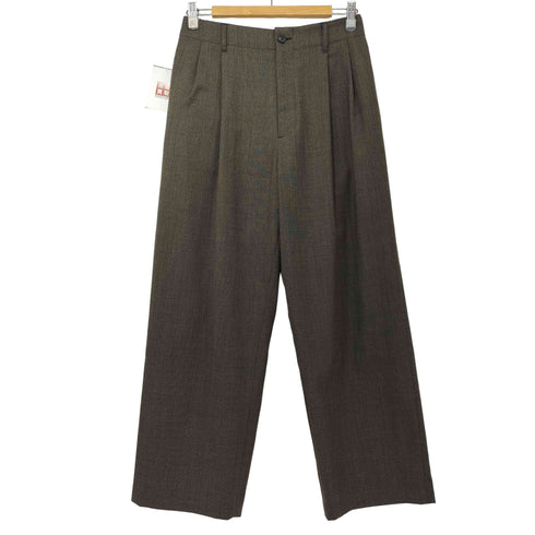 ユナイテッドアローズ UNITED ARROWS MARW 2タック ワイド スラックス レディース 36