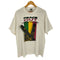 クロスカラーズ CROSS COLOURS PEACE OUT ラスタカラー ハンドサイン クルーネック Tシャツ シングルステッチ メンズ