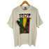 クロスカラーズ CROSS COLOURS PEACE OUT ラスタカラー ハンドサイン クルーネック Tシャツ シングルステッチ メンズ