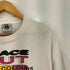 クロスカラーズ CROSS COLOURS PEACE OUT ラスタカラー ハンドサイン クルーネック Tシャツ シングルステッチ メンズ