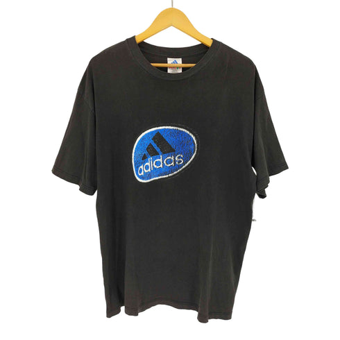 アディダス adidas 90s パフォーマンスロゴ プリント クルーネック Tシャツ メンズ import:L