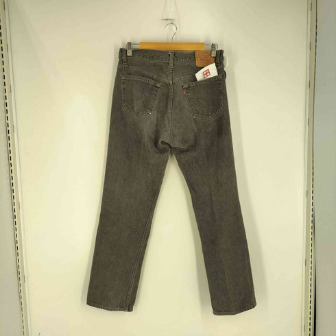 リーバイス Levis 501 90S USA製 ボタン裏532 先染め ブラックデニム メンズ W33/L30