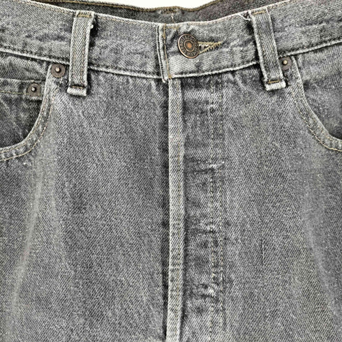 リーバイス Levis 501 90S USA製 ボタン裏532 先染め ブラックデニム メンズ W33/L30