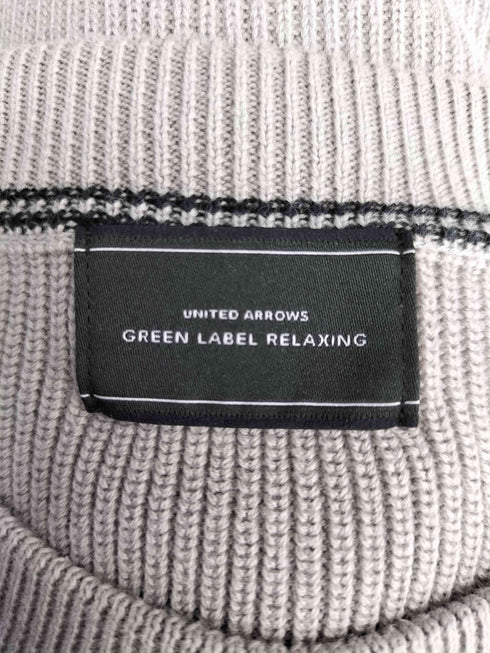 ユナイテッドアローズグリーンレーベルリラクシング UNITED ARROWS green label relaxing ソウバリ クルーネック ニット メンズ JPN:L