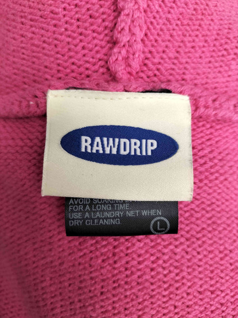RAWDRIP ダブルジップ コットンニットパーカー メンズ JPN:L