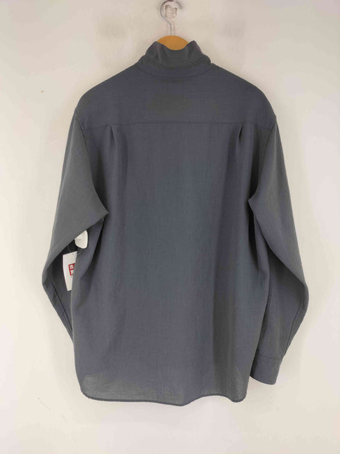 ユナイテッドアローズグリーンレーベルリラクシング UNITED ARROWS green label relaxing ワッシャー ポプリン ジャストルーズ シャツ メンズ import:L