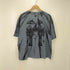 レフレム REFLEM 縛り加工グラフィックプリントオーバーサイズ半袖Tシャツ メンズ JPN:XXL
