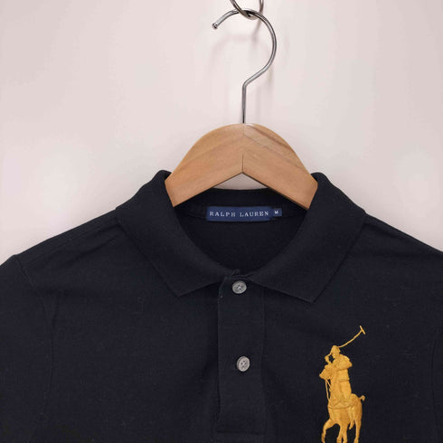 ラルフローレン RALPH LAUREN ビッグポニー S/S ポロシャツ レディース import:M