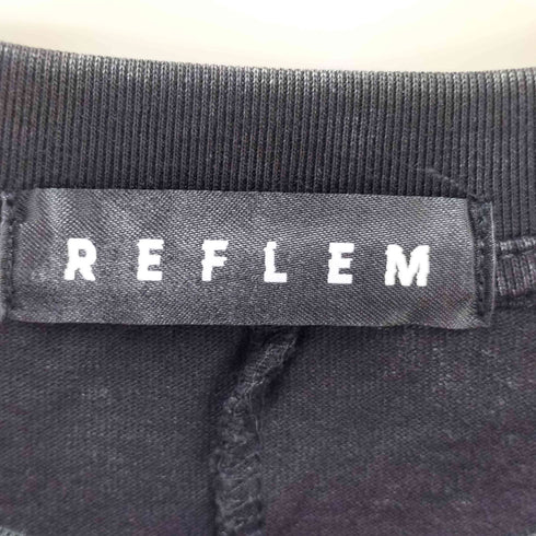 レフレム REFLEM オーバルロゴTシャツ/ハーフスリーブカットソー メンズ JPN:XXL