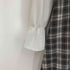 チェック切替 デザインワンピース レディース JPN:XL