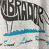ヘインズ Hanes 90-2000S USA製 袖シングル LABRADOR 犬 プリント クルーネックTシャツ メンズ import:XL