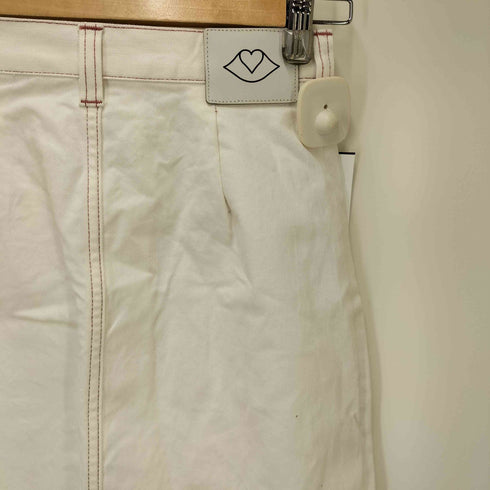 シーバイクロエ SEE BY CHLOE フロントボタンタイトリボンスカート レディース EUR:34