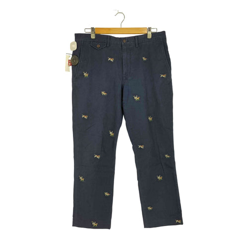 ポロラルフローレン POLO RALPH LAUREN STRETCH STRAIGHT FIT 犬刺繍 ストレートチノ メンズ 34/32