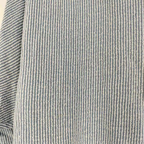 シアーズ Sears 60S ナイロン混 ストライプ ヘンリーネックシャツ メンズ import:L