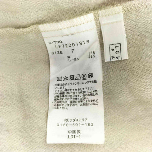 ローリーズファーム LOWRYS FARM LRバックリボンワンピノースリーブ レディース FREE