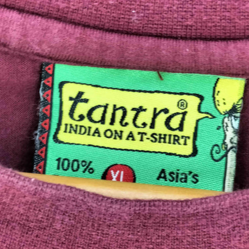 TANTRA 00S 指導者 名言 クルーネックTシャツ メンズ import:XL