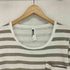 エムエイチエル MHL. ボーダー クルーネック ロングスリーブ Tシャツ レディース JPN:2