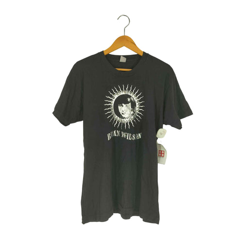 USA製 メタリックプリント ミュージシャン クルーネックTシャツ メンズ import:L