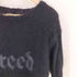 アールニューボールド R.NEWBOLD モヘヤ混 greed ロゴニット メンズ M