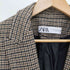 ザラ ZARA エルボーパッチテーラードジャケット レディース import:XS