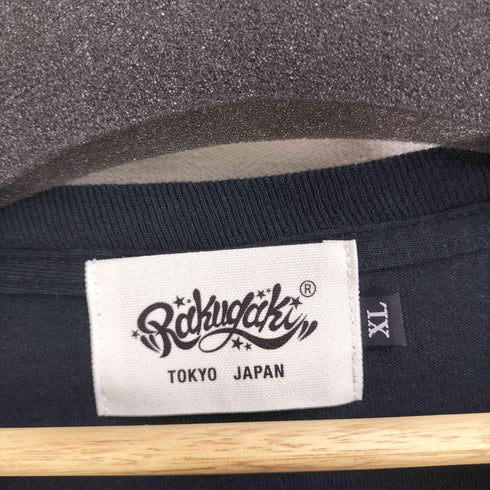 RAKUGAKI バックプリント L/S TEE メンズ JPN:XL