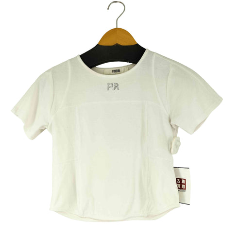 ファーファー furfur クリスタルロゴTシャツ レディース ONE SIZE