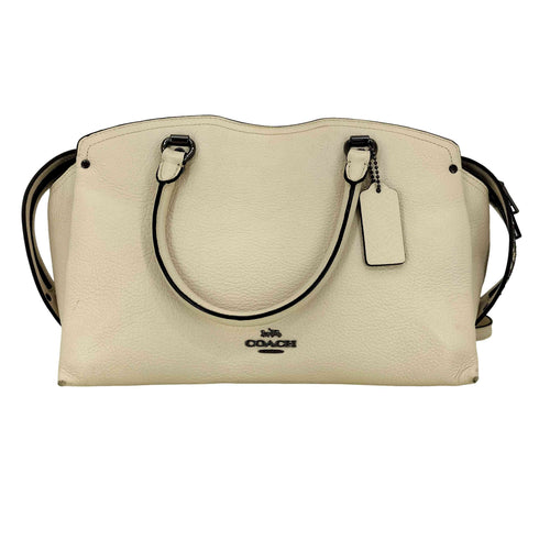 コーチ COACH Drew Satchel With Snakeskin Detail 2way ショルダー ハンドバッグ レディース