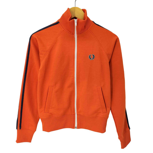 フレッドペリー FRED PERRY ロゴ刺繍トラックジャケット レディース UK:10