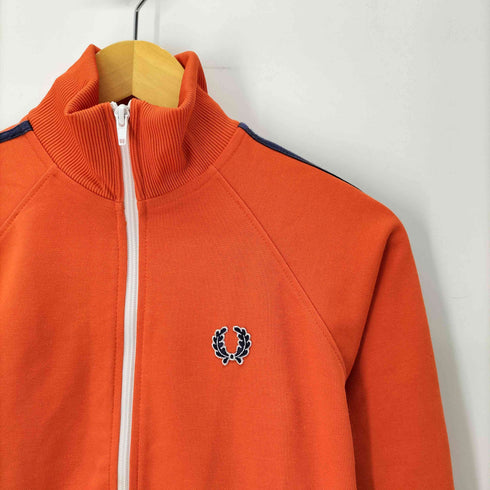 フレッドペリー FRED PERRY ロゴ刺繍トラックジャケット レディース UK:10