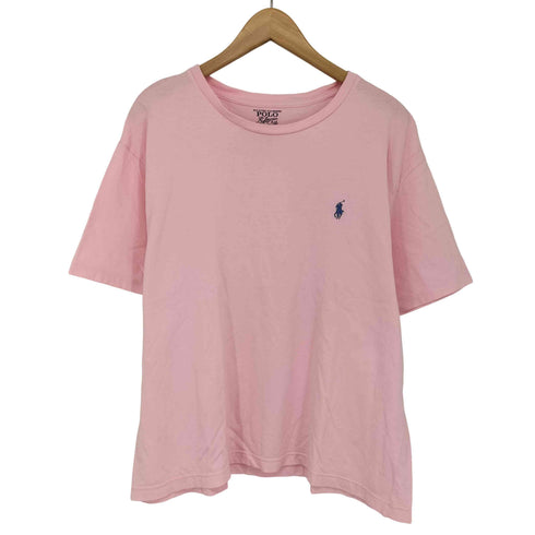 ポロラルフローレン POLO RALPH LAUREN ポニー刺繍 プレーンTシャツ レディース JPN:L