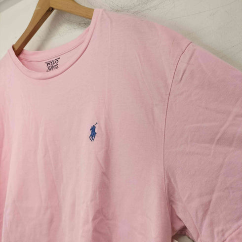ポロラルフローレン POLO RALPH LAUREN ポニー刺繍 プレーンTシャツ レディース JPN:L