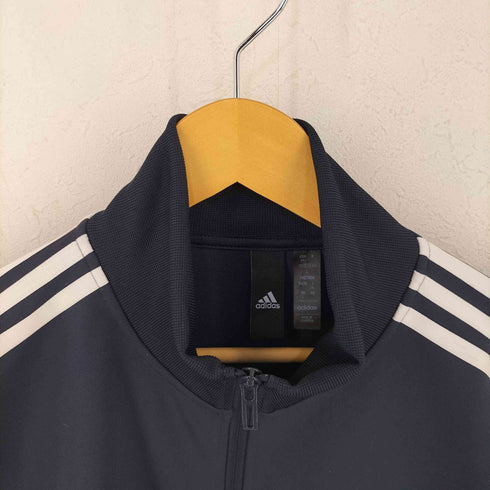 アディダス adidas スリーストライプス レギュラーフィット ダブルニット トラックトップ メンズ L