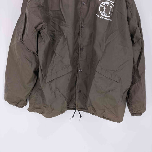 プラジャック Pla-Jac USA製 フロントプリント ナイロン コーチ ジャケット メンズ import:XL