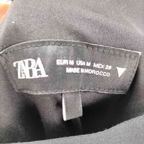 ザラ ZARA ボックス プリーツ ショート ワンピース レディース import:M