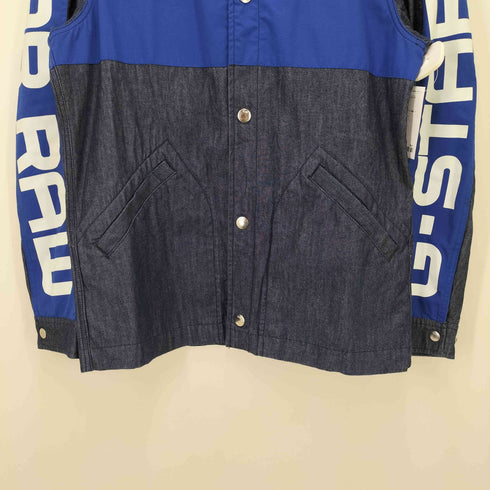 ジースターロー G-STAR RAW setscale pm coach overshirt 切替 デニムシャツ メンズ import:M