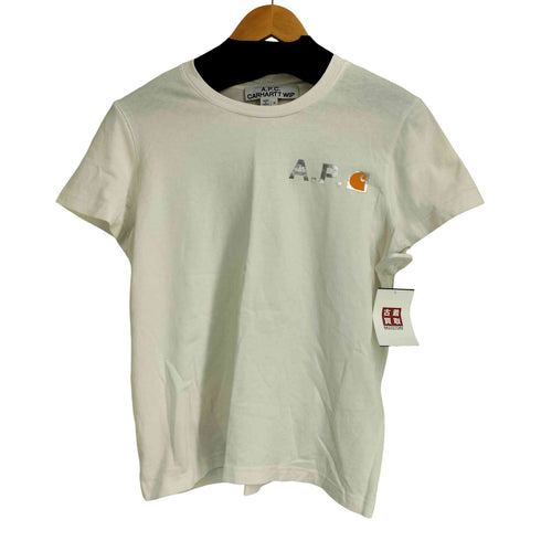 アーペーセー A.P.C. ロゴプリント S/S TEE レディース import:M