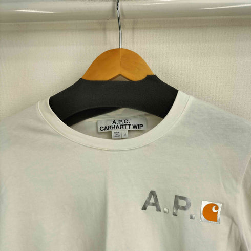 アーペーセー A.P.C. ロゴプリント S/S TEE レディース import:M